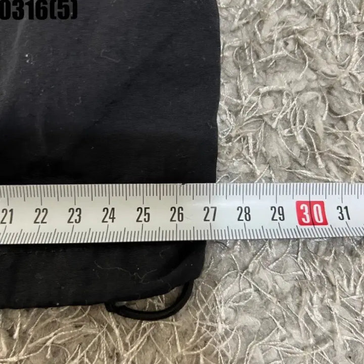 [SOLD OUT] 느와 블랙 카고 밴딩 와이드 팬츠