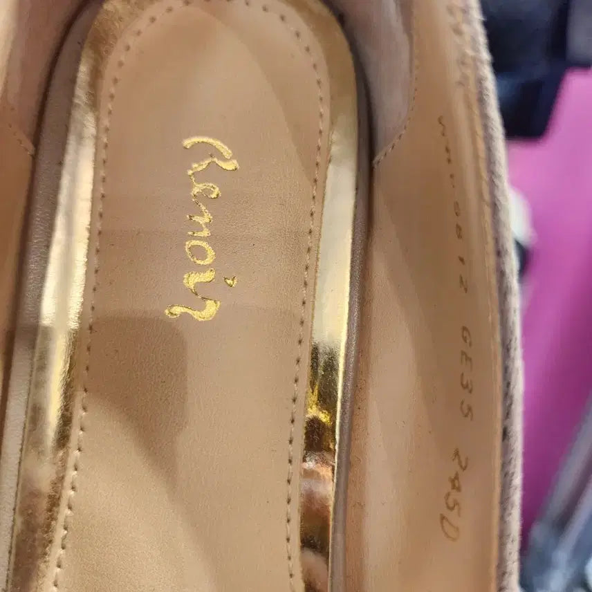 [BUNJANG] Kumkang Renoir Cubic Pumps 245mm / 금강Renoir 큐빅 펌프스 245mm