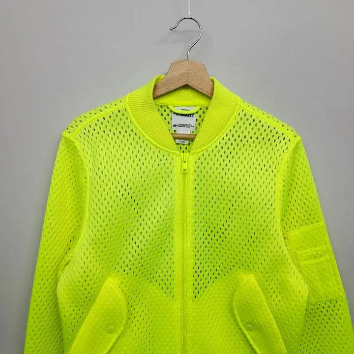 [BUNJANG] Adidas x Jeremy Scott Mesh Puff Bomber Jacket (105) / [희귀/정품] 아디다스 x 제레미스캇 메쉬퍼프 봄버재킷 105