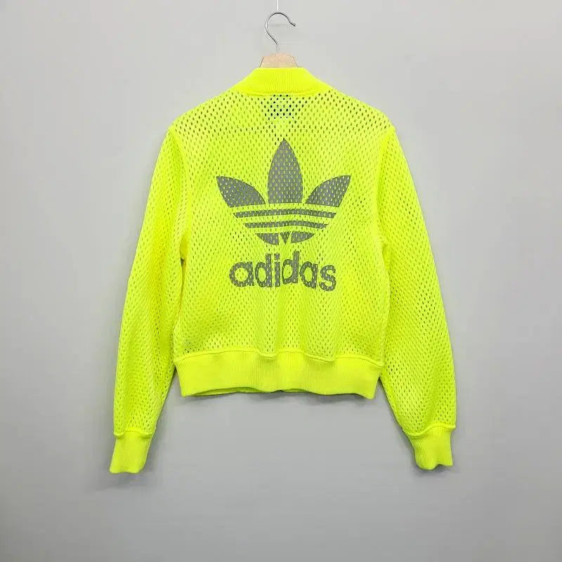 [BUNJANG] Adidas x Jeremy Scott Mesh Puff Bomber Jacket (105) / [희귀/정품] 아디다스 x 제레미스캇 메쉬퍼프 봄버재킷 105