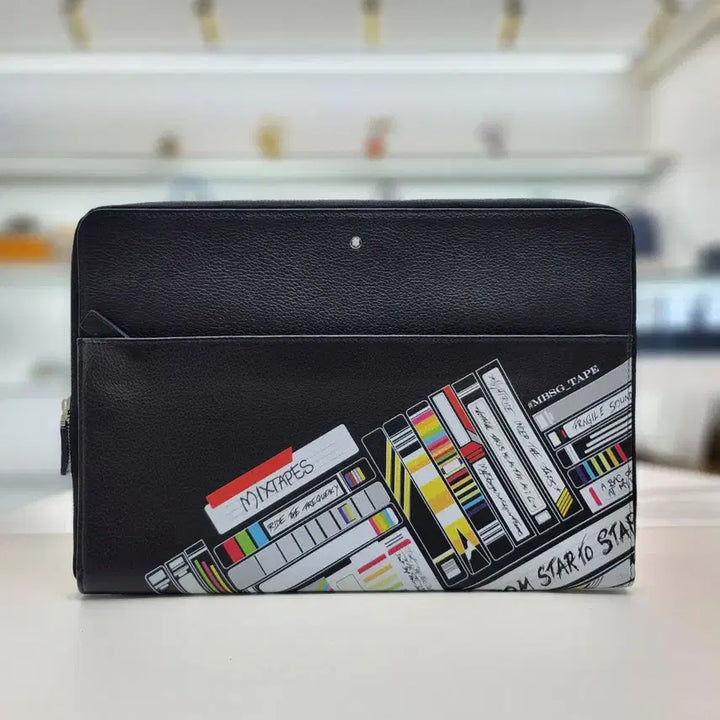[BUNJANG] Montblanc Mix Tape Portfolio Clutch Bag / 몽블랑 믹스 테이프 포토폴리오 클러치백 123731