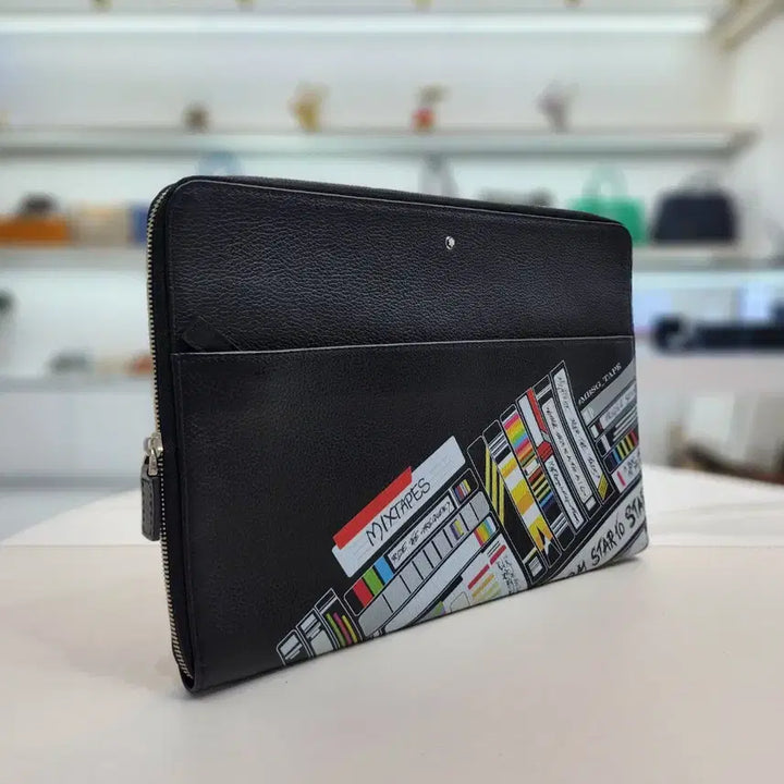 [BUNJANG] Montblanc Mix Tape Portfolio Clutch Bag / 몽블랑 믹스 테이프 포토폴리오 클러치백 123731