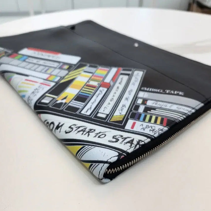 [BUNJANG] Montblanc Mix Tape Portfolio Clutch Bag / 몽블랑 믹스 테이프 포토폴리오 클러치백 123731