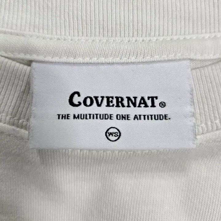 [BUNJANG] COVERNAT White T-Shirt (Size 90) / 커버낫 반팔티 90