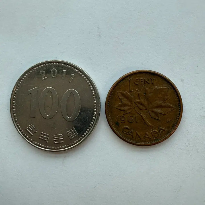 [BUNJANG] 1961 Canadian 1 Cent Coin / 1961년 캐나다 1센트 동전 S985