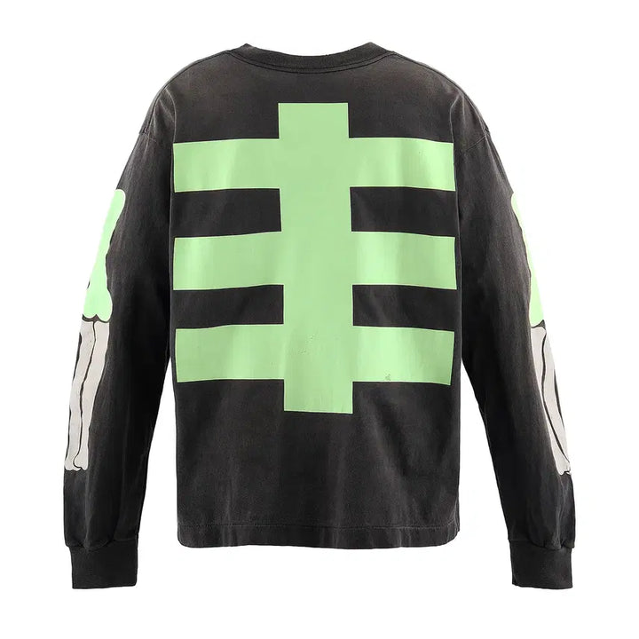 [BUNJANG] Saint Michael x Bounty Hunter Bone Long Sleeve T-Shirt / [새상품/L] 세인트미카엘 x 바운티헌터 본 롱슬리브 티셔츠 블랙