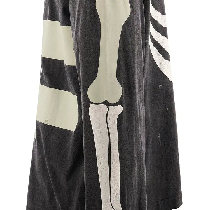 [BUNJANG] Saint Michael x Bounty Hunter Bone Long Sleeve T-Shirt / [새상품/L] 세인트미카엘 x 바운티헌터 본 롱슬리브 티셔츠 블랙