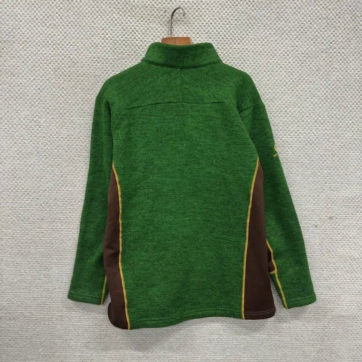 [BUNJANG] Merrell Embroidered Logo Fleece Lined Long Sleeve Shirt XL / 머렐 아웃도어 자수로고 약기모 반집업 긴팔티 XL A07585