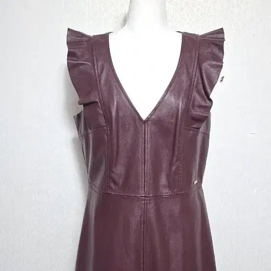 [BUNJANG] Armani Exchange Faux Leather Dress (77 Size) / 77 아르마니익스체인지 원피스 77사이즈