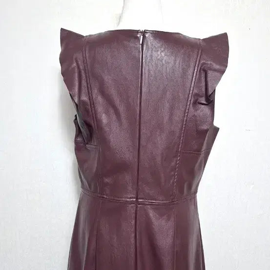 [BUNJANG] Armani Exchange Faux Leather Dress (77 Size) / 77 아르마니익스체인지 원피스 77사이즈
