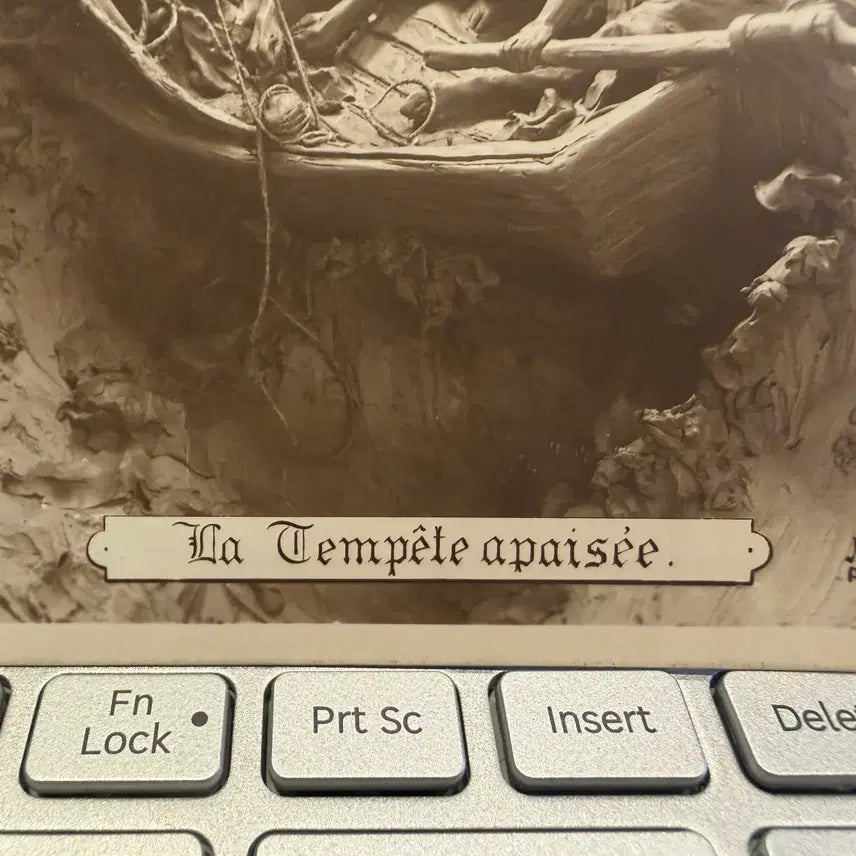 [BUNJANG] A.N. Paris Jesus Calming the Storm Vintage Postcard / 1911년 - 프랑스 유명 A.N. Paris 종교- 예수 그리스도 풍랑
