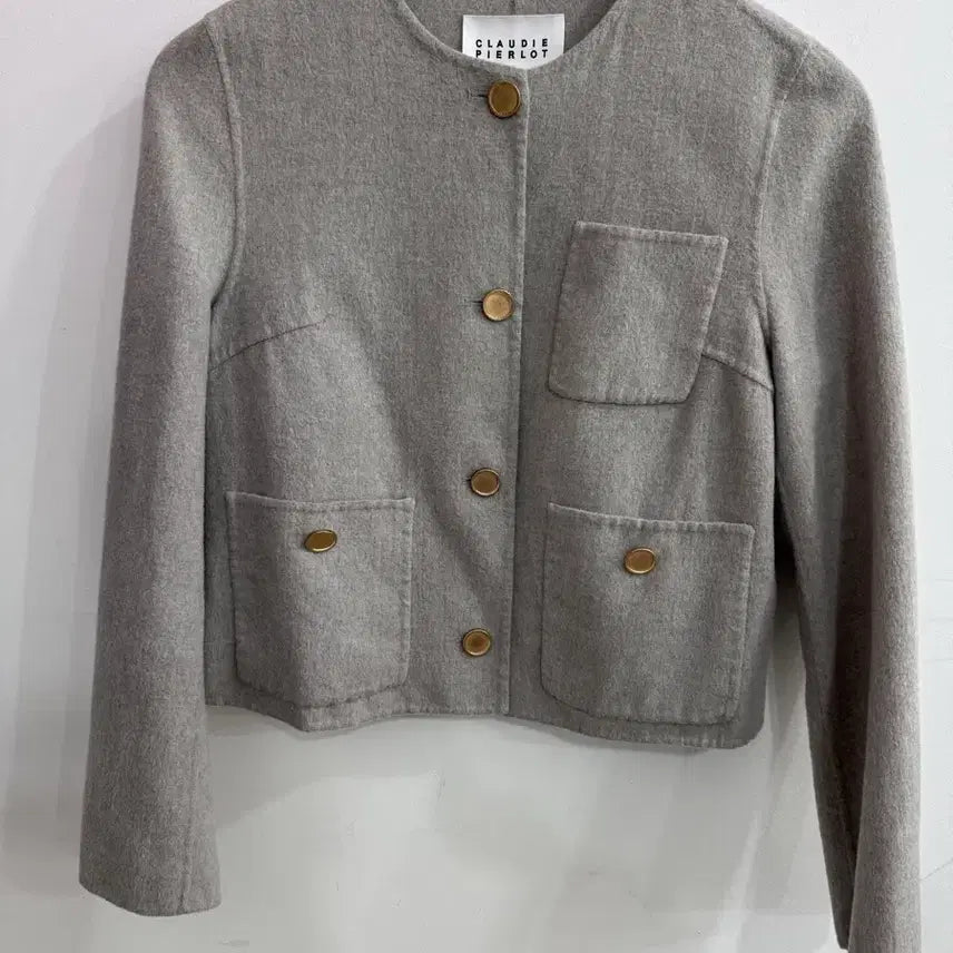 [BUNJANG] Claudie Pierlot Cashmere Jacket / 끌로디 피에로 캐시미어 자켓