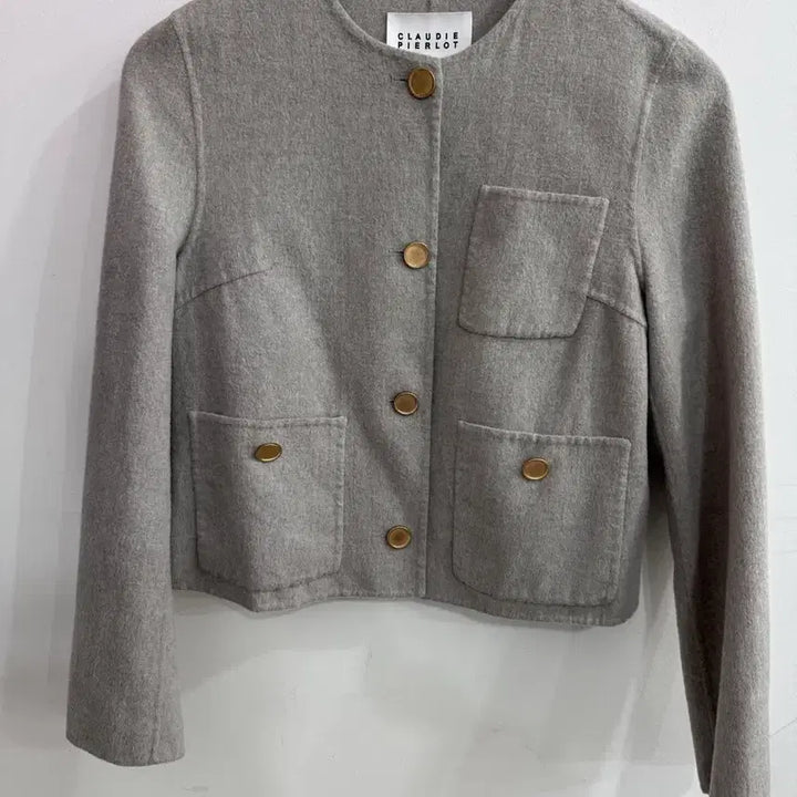 [BUNJANG] Claudie Pierlot Cashmere Jacket / 끌로디 피에로 캐시미어 자켓