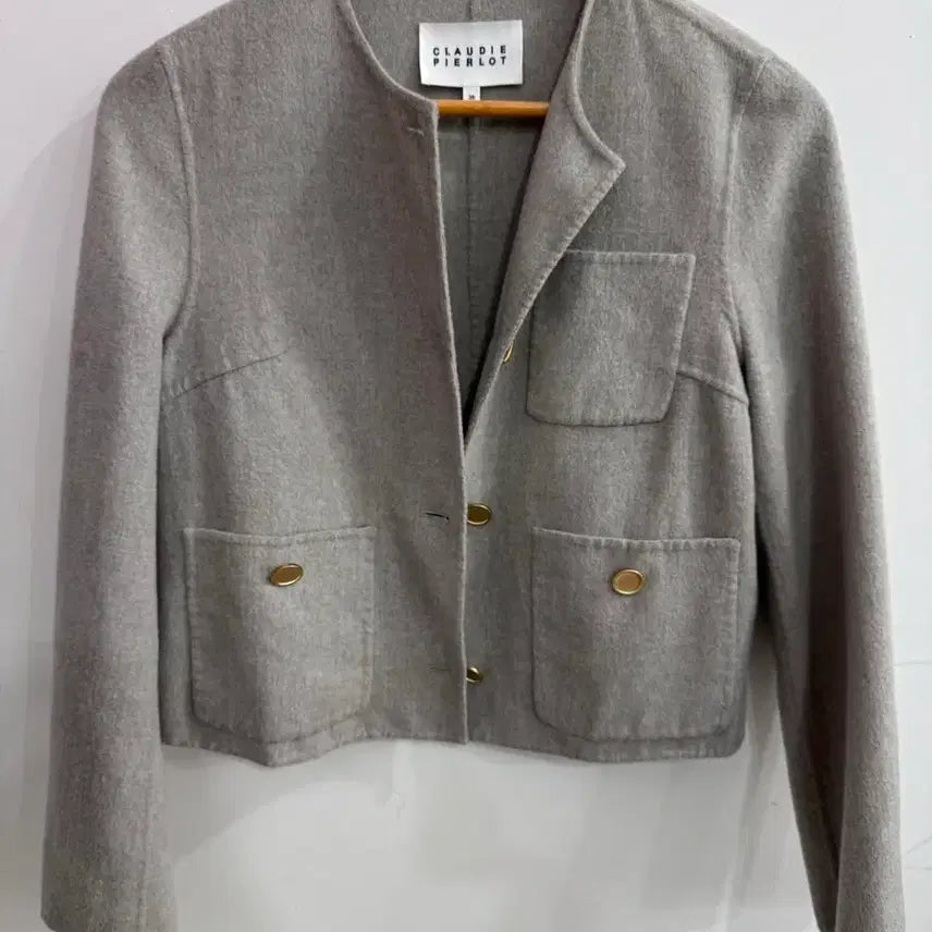 [BUNJANG] Claudie Pierlot Cashmere Jacket / 끌로디 피에로 캐시미어 자켓
