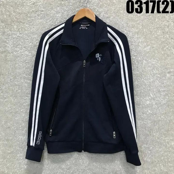 [SOLD OUT] 카파 네이비 삼선 트랙 자켓 L