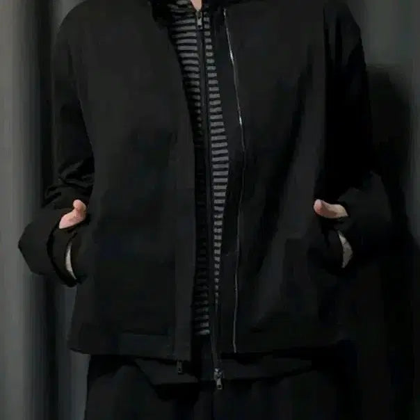 [BUNJANG] Ottmise Mihol x Big Union Moleskin Cotton Rider Jacket / 옷미새 미홀 콜라보 빅유니온 몰스킨 코튼 라이더 자켓 블랙 L 사이즈