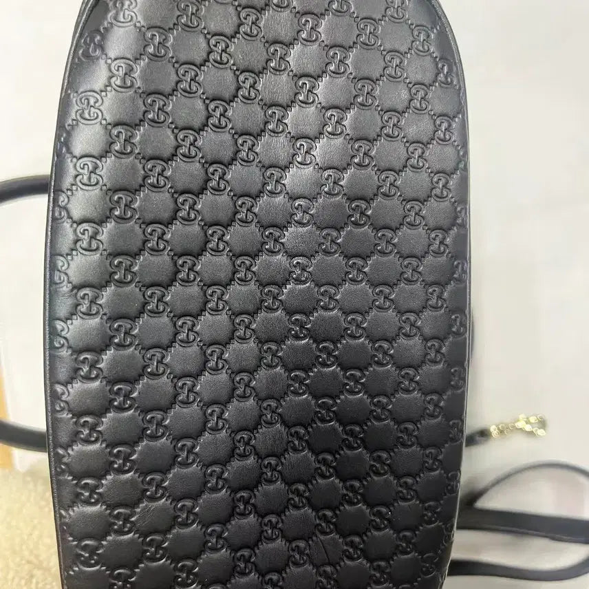 [BUNJANG] Gucci GG Embossed Dome Handbag / 구찌 블랙 GG 엠보스 돔백 핸드백 정품 | 사용감 적음 풀구성