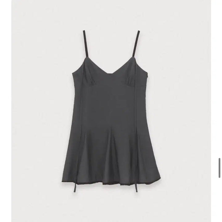 [BUNJANG] Poeto Soft Ending Dress Charcoal Mini Dress / 포에토 소프트 엔딩 드레스 차콜