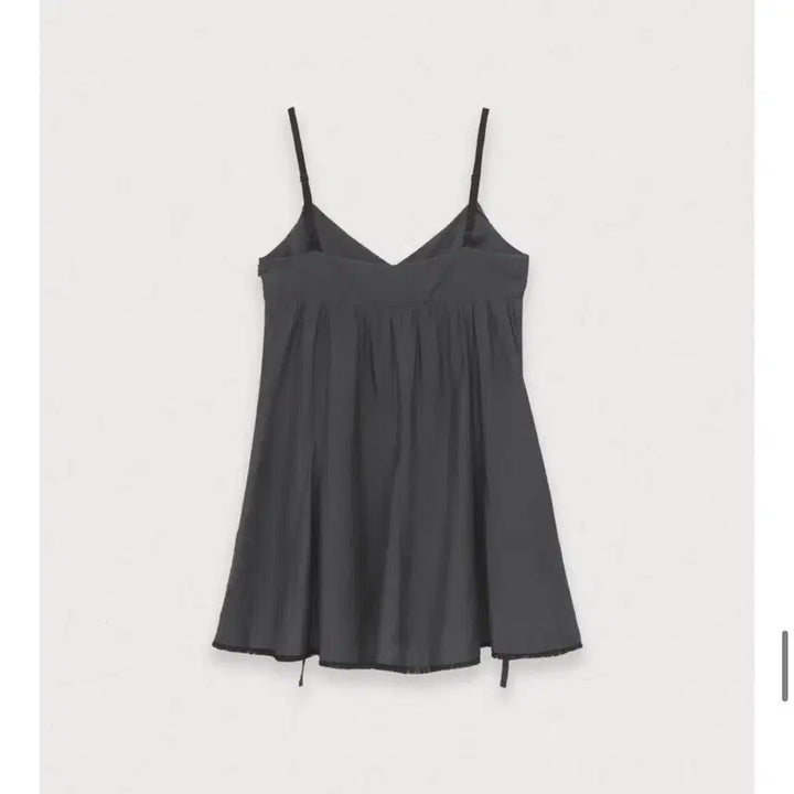 [BUNJANG] Poeto Soft Ending Dress Charcoal Mini Dress / 포에토 소프트 엔딩 드레스 차콜