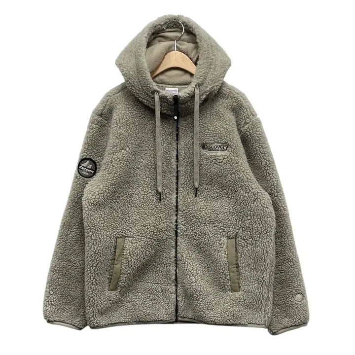 [BUNJANG] Discovery Fleece Hoodie Jacket / 디스커버리 플리스 후드 자켓