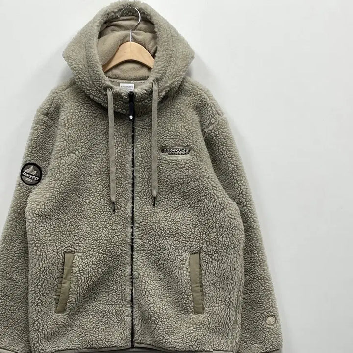 [BUNJANG] Discovery Fleece Hoodie Jacket / 디스커버리 플리스 후드 자켓