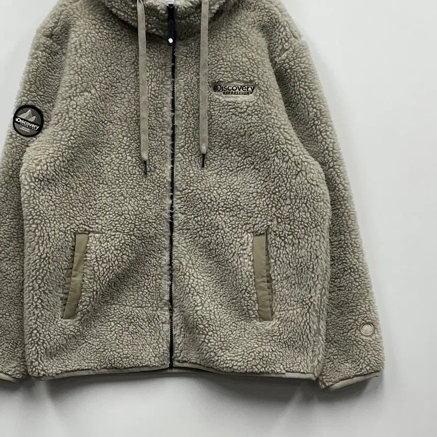 [BUNJANG] Discovery Fleece Hoodie Jacket / 디스커버리 플리스 후드 자켓