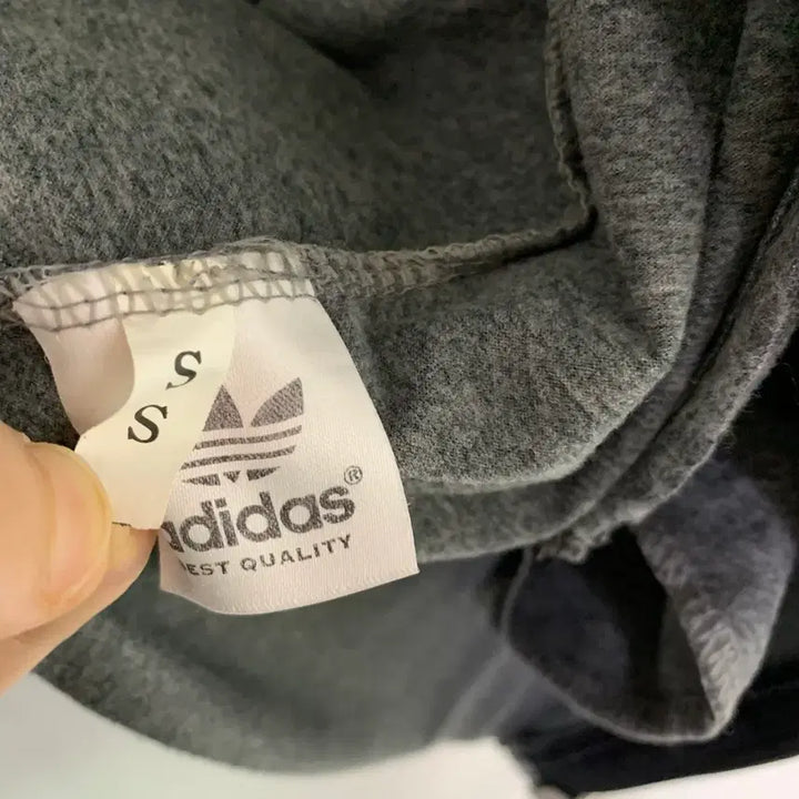 [BUNJANG] Adidas Tri-Stripe Track Top Gray Unisex Jacket / 아디다스 삼선 트랙탑 져지 00s y2k 그레이 남성 S 남녀공용