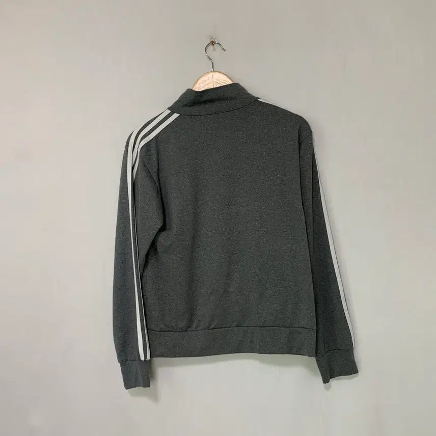 [BUNJANG] Adidas Tri-Stripe Track Top Gray Unisex Jacket / 아디다스 삼선 트랙탑 져지 00s y2k 그레이 남성 S 남녀공용
