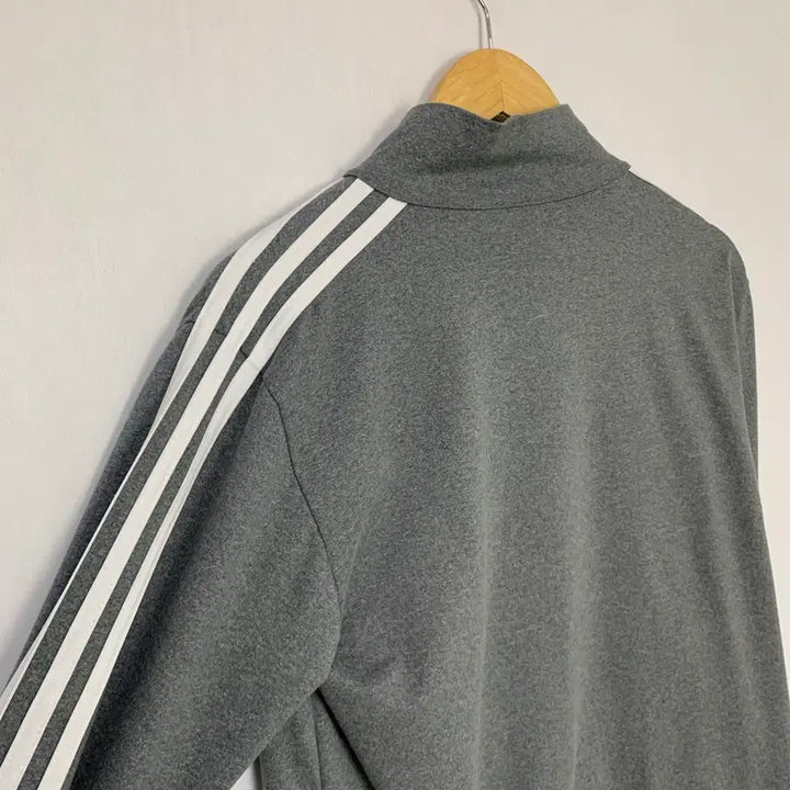 [BUNJANG] Adidas Tri-Stripe Track Top Gray Unisex Jacket / 아디다스 삼선 트랙탑 져지 00s y2k 그레이 남성 S 남녀공용