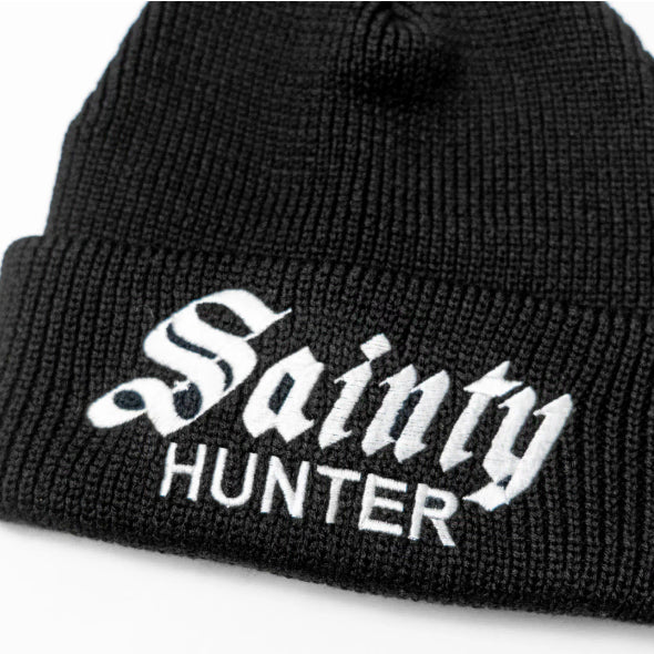 [BUNJANG] Saint Michael x Bounty Hunter Knit Cap / [새상품/F] 세인트미카엘 x 바운티헌터 비니 니트캡 와치캡 블랙