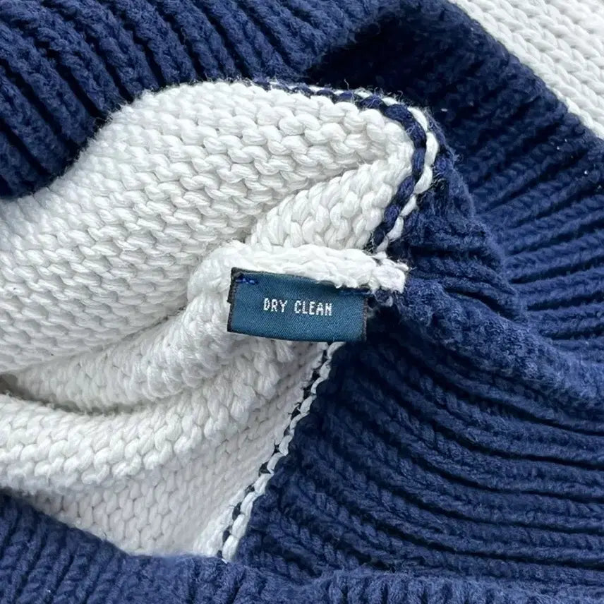 [BUNJANG] Polo Ralph Lauren Elbow Patch Shawl Collar Duffle Knit / 폴로 랄프로렌 엘보패치 숄카라 더플 니트