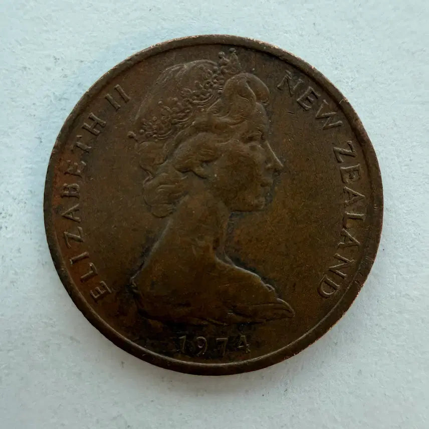 [BUNJANG] New Zealand 1 Cent Coin (1974) / 1974년 뉴질랜드 1센트 동전 S987