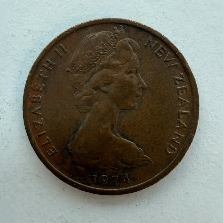 [BUNJANG] New Zealand 1 Cent Coin (1974) / 1974년 뉴질랜드 1센트 동전 S987