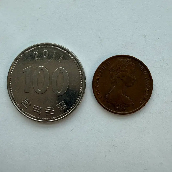 [BUNJANG] New Zealand 1 Cent Coin (1974) / 1974년 뉴질랜드 1센트 동전 S987