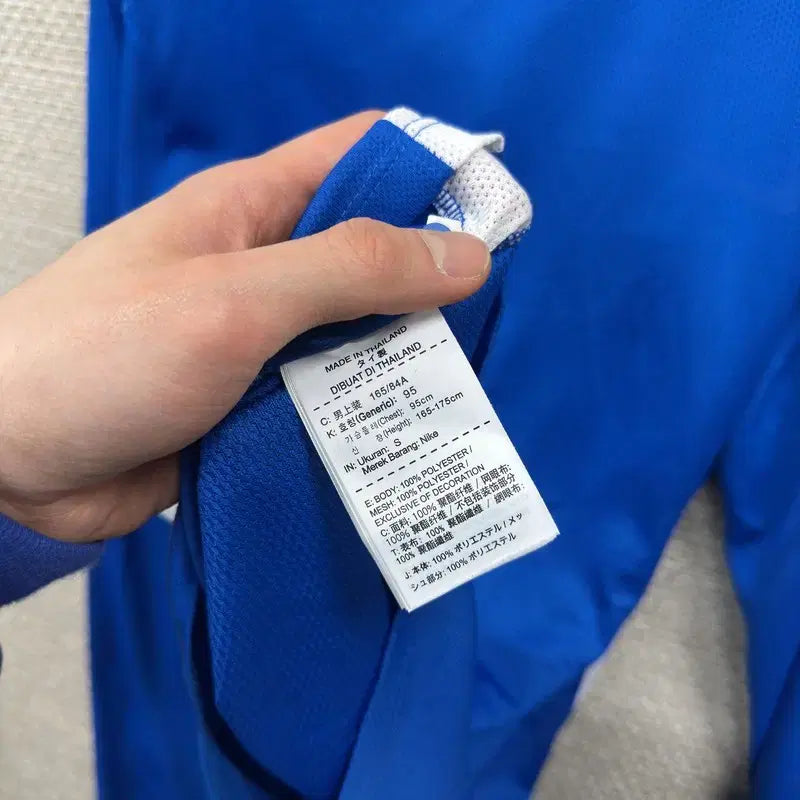 [BUNJANG] Nike Dri-FIT Embroidered Logo Long Sleeve Polo Shirt / 나이키 드라이핏 자수로고 기능성 긴팔카라티 S A07625
