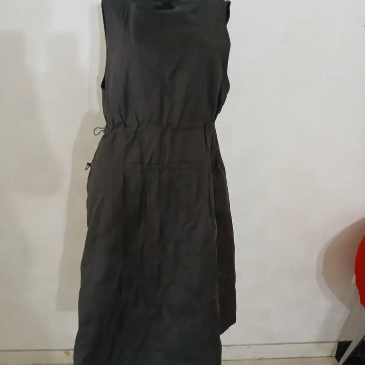 [BUNJANG] 021 Edge Long Dress Khaki / 021 엣지 롱원피스 55 카키