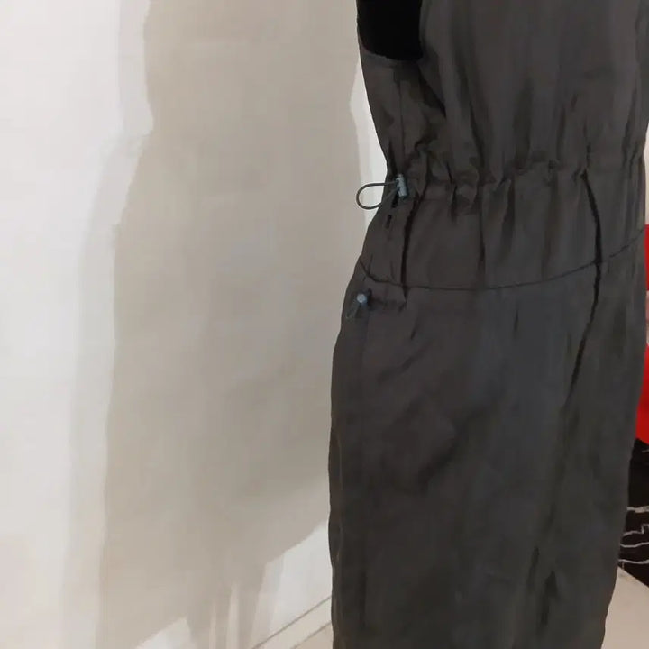 [BUNJANG] 021 Edge Long Dress Khaki / 021 엣지 롱원피스 55 카키