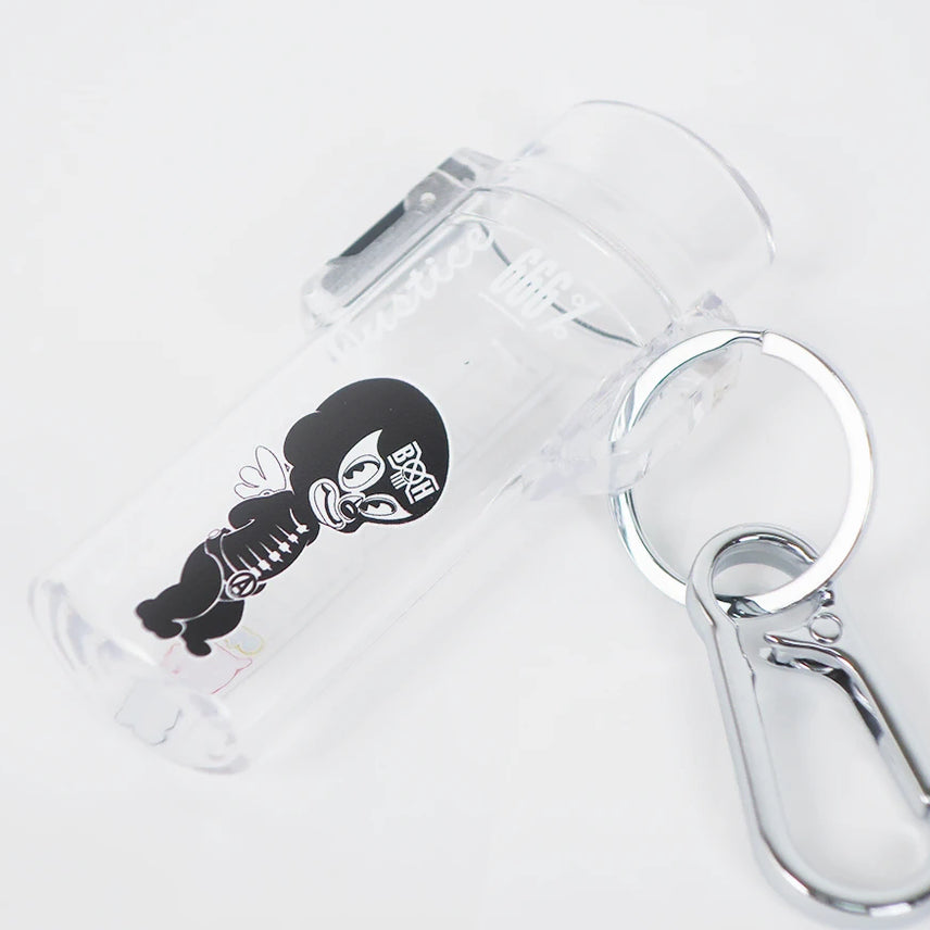 [BUNJANG] Saint Michael x Bounty Hunter Mask Lighter Case / [새상품/F] 세인트미카엘 x 바운티헌터 마스크 라이터 케이스 클리어