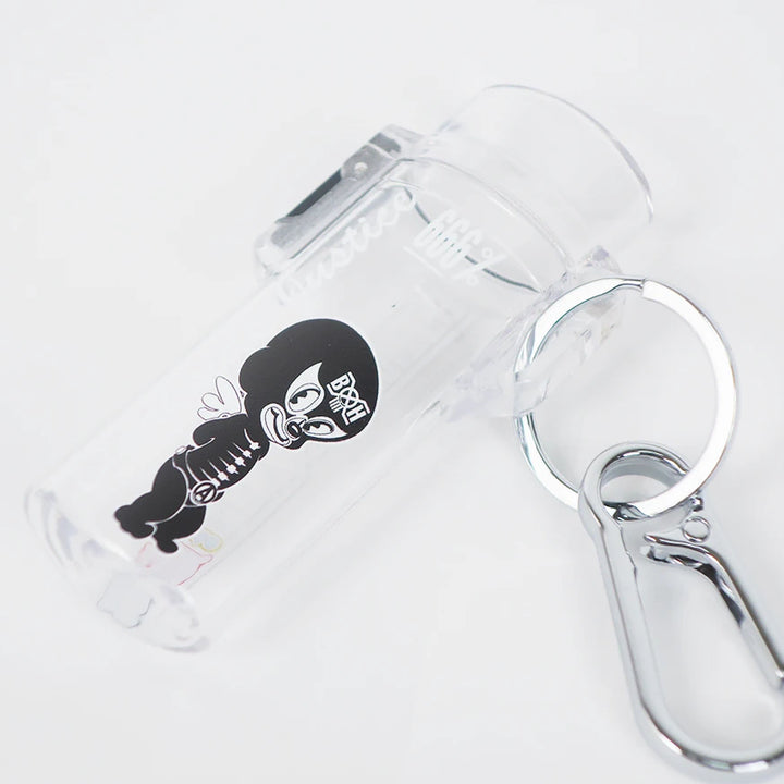 [BUNJANG] Saint Michael x Bounty Hunter Mask Lighter Case / [새상품/F] 세인트미카엘 x 바운티헌터 마스크 라이터 케이스 클리어