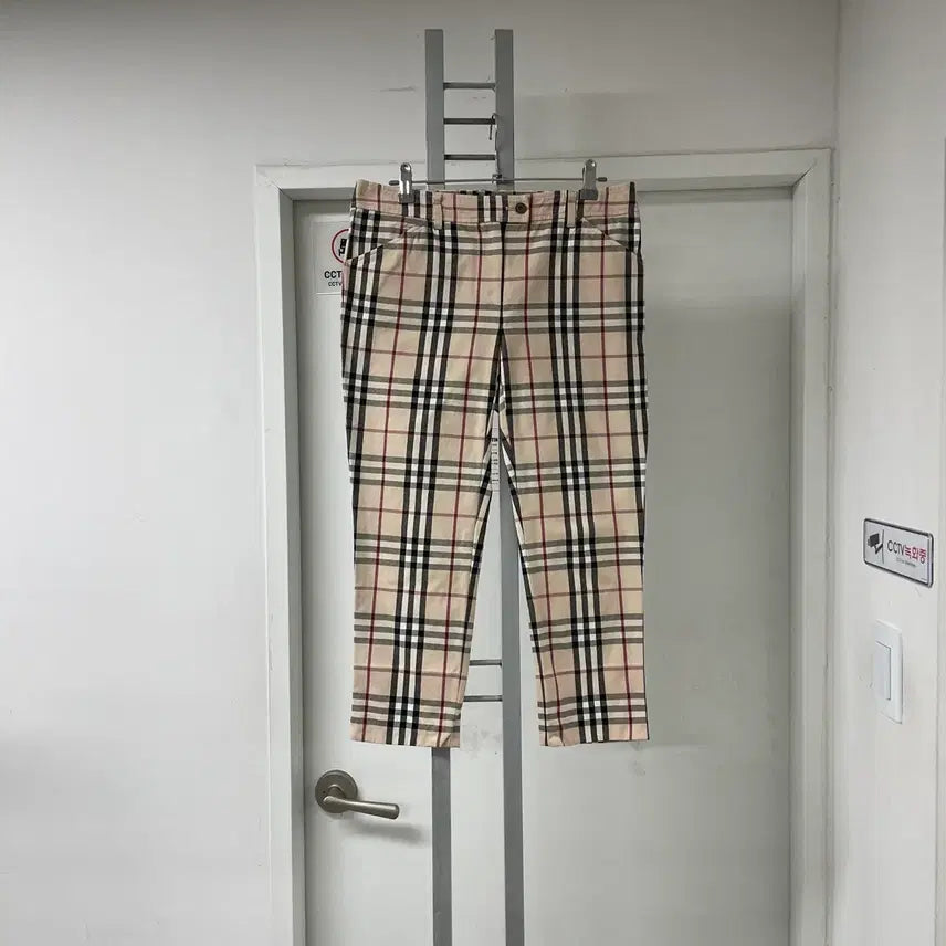[BUNJANG] Burberry Nova Beige Pants 38W / 버버리 노바 베이지 팬츠 38(W)
