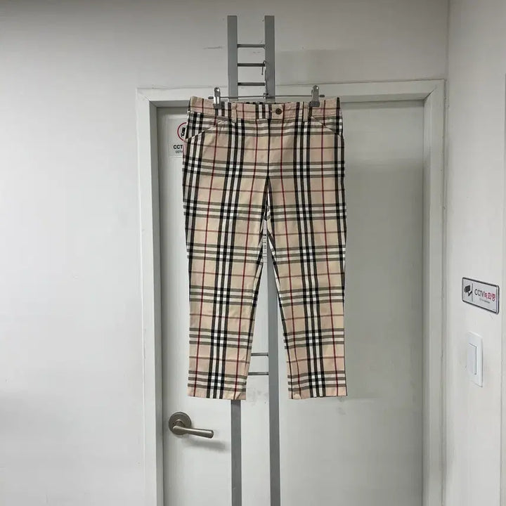 [BUNJANG] Burberry Nova Beige Pants 38W / 버버리 노바 베이지 팬츠 38(W)