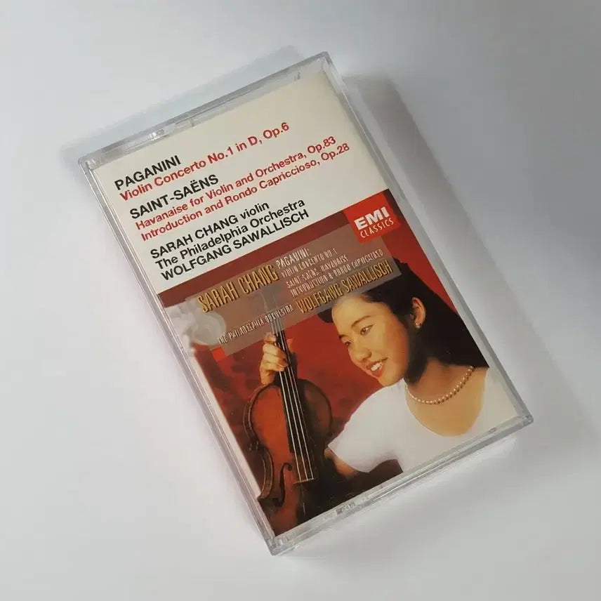 [BUNJANG] Jang Young-ju Paganini Cassette Tape / [카세트 테이프] 장영주 - 파가니니