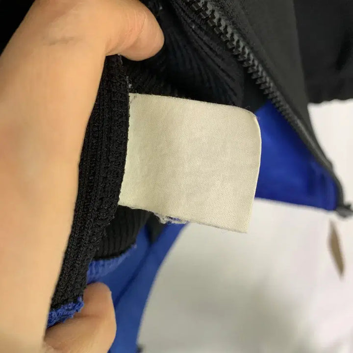 [BUNJANG] Champion Blue Black Track Top Oversized Jersey / 챔피온 블루 블랙 트랙탑 오버핏 져지 오버사이즈 3L 남녀공용