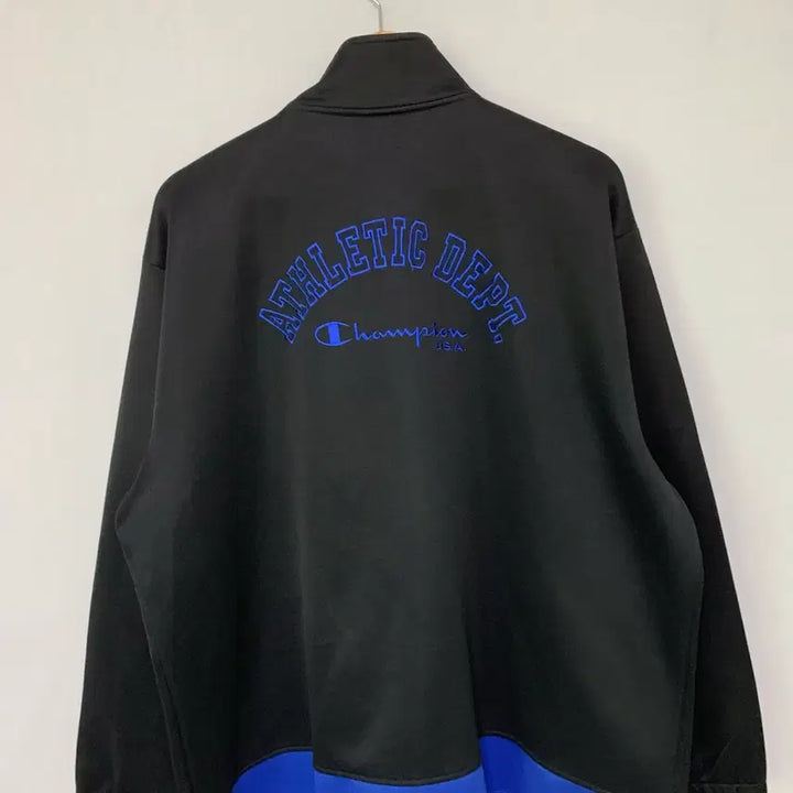 [BUNJANG] Champion Blue Black Track Top Oversized Jersey / 챔피온 블루 블랙 트랙탑 오버핏 져지 오버사이즈 3L 남녀공용