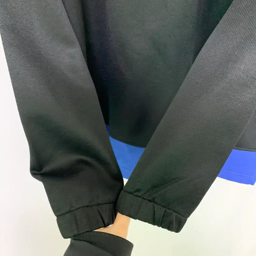 [BUNJANG] Champion Blue Black Track Top Oversized Jersey / 챔피온 블루 블랙 트랙탑 오버핏 져지 오버사이즈 3L 남녀공용