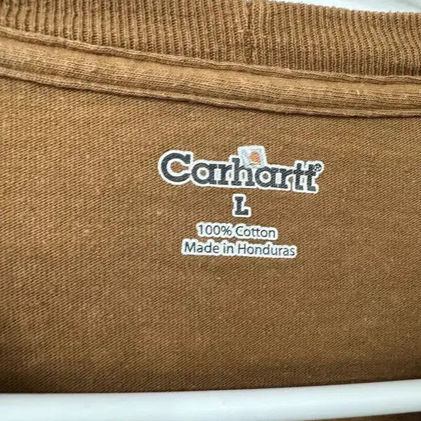 [BUNJANG] Carhartt Cotton One-Pocket Basic T-Shirt / [L] CARHARTT 칼하트 코튼 원포켓 베이직 반팔티