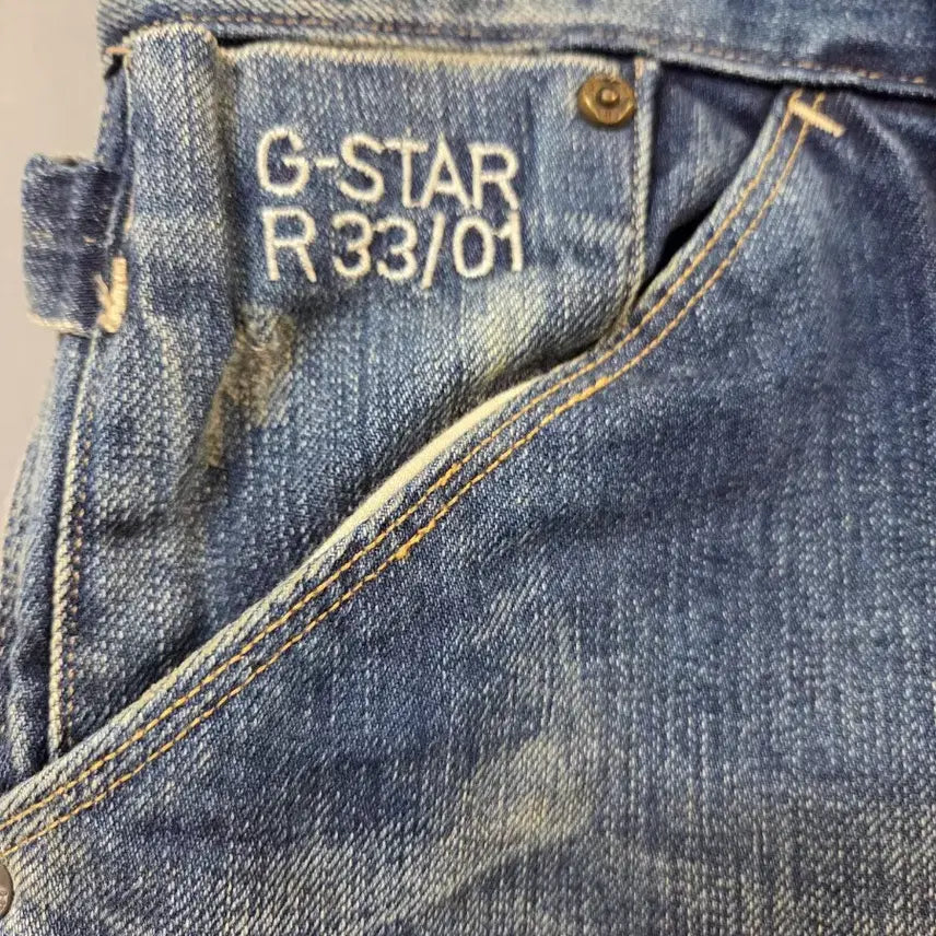 [BUNJANG] G-Star Raw Washed Denim Pants / G-Star Raw 워싱 데님 팬츠(W32/L30)