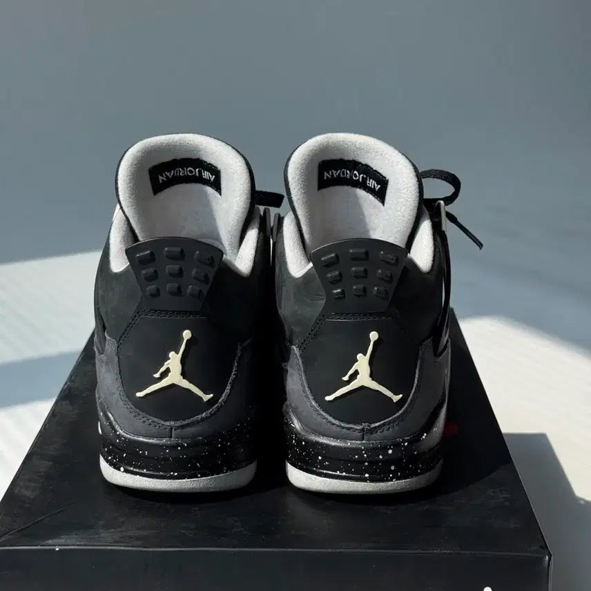 [BUNJANG] Nike Air Jordan 4 Retro Fear Pack Sneakers / 나이키 에어 조던4 레트로 피어팩 + 박스