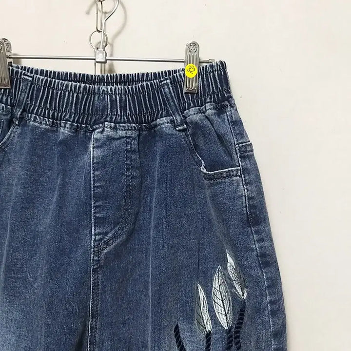 [BUNJANG] Unbranded Banded Denim Jeans / ㅋ32 밴딩청바지