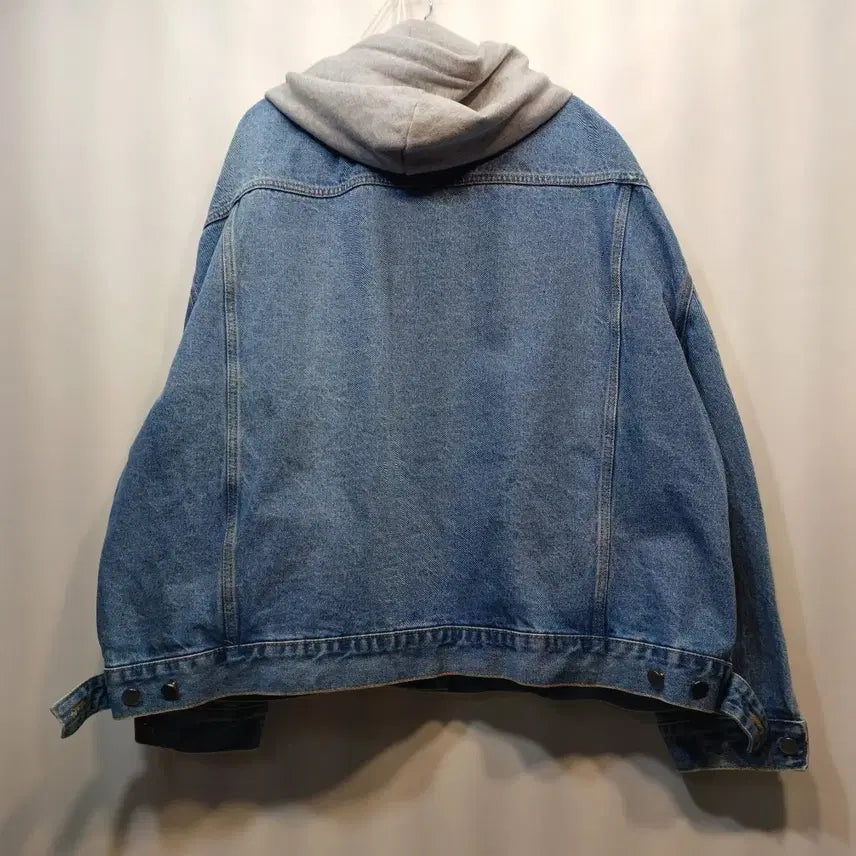 [BUNJANG] Blanche Denim Hooded Jacket (140 Size) / 여성블랑쉬 후드 데님 청자켓140사이즈봄가을  63238